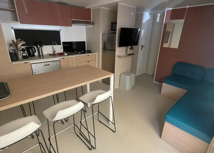 مكان تخييم Mobilhome 6 Personnes Domaine De La Yole *